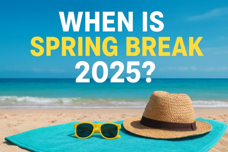 when is spring break 2025